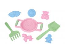 Set na piesok 8-dielny v sieťke 20cm