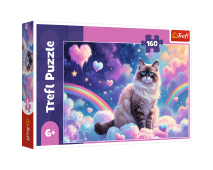 Puzzle 160 Dom pre mačky