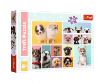 Puzzle 160 Psy priatelia