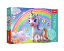 Puzzle 60 Jednorožec a sladkosti