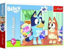 Puzzle 30 S Bluey je vždy zábava