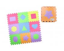 Penové puzzle 9ks tvary, 30cm