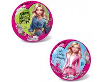 Lopta Beautiful girl 14cm
