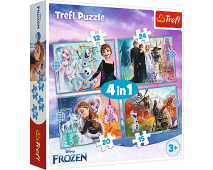 Puzzle 4v1 Frozen 2