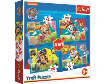 Puzzle 4v1 Paw Patrol