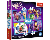 Puzzle 4v1 Inside Out 2