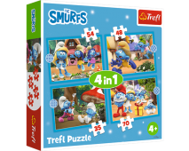 Puzzle 4v1 Smurf Village