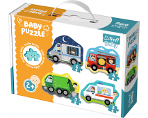 Puzzle Baby Classic Autá a práca