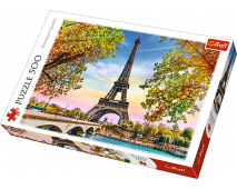Puzzle 500 Romantický Paríž