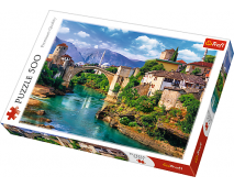 Puzzle 500 Starý most v Mostare