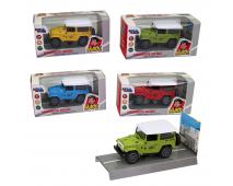 Auto Jeep kovový na spätný chod 9,5cm