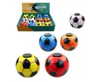 Loptičky futbalové 7cm, 12ks v dbx