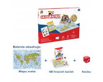 Hra Geografika SK, 36 x 27 x 3 cm