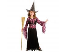 Šaty na karneval - Čarodejnica,120-130cm