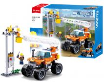 Stavebnica Metropolis Elektrikárske auto