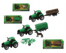 FARMER Traktor s vlečkou 22x6cm