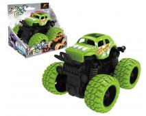 Auto 4WD na zotrvačník zelené