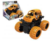 Auto 4WD na zotrvačník oranžové