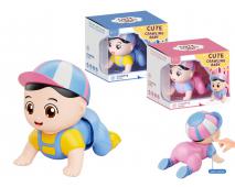 Lezúce bábätko na baterky