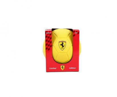Lopta fotbalová Ferrari č.5 - žltá