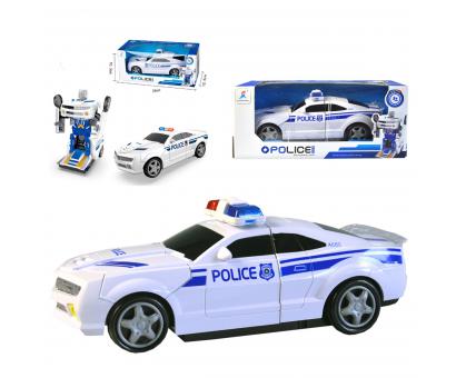 Auto-robot policia svetlo,zvuk 21cm