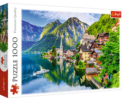 Puzzle 1000 Hallstatt, Rakúsko