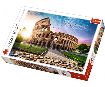 Puzzle 1000 Slnkom premočené Colosseum