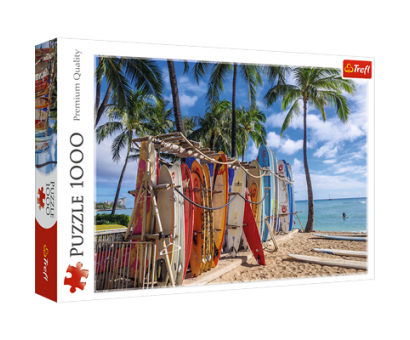 Puzzle 1000 Waikiki Beach Hawaii