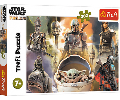 Puzzle 200 Pripravené na let Star Wars