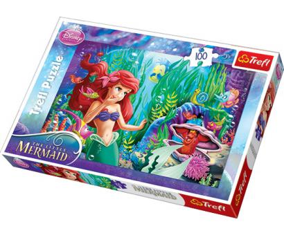 Puzzle 100 princezné - Ariel