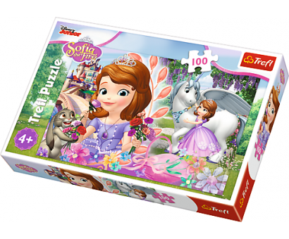 Puzzle 100 Disney Sofia prvá