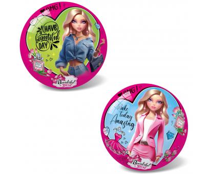 Lopta Beautiful girl 14cm