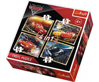 Puzzle 4v1 Cars 3