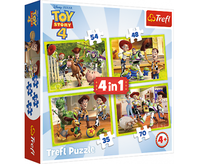 Puzzle 4v1Toy Story