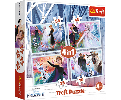 Puzzle 4v1 Frozen 2