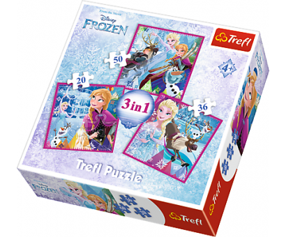 Puzzle 3v1 Frozen