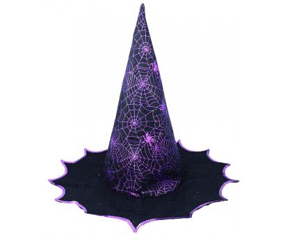 Klobúk čarodejnice fialový