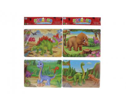 Puzzle dino 2 druhy 48x25cm             