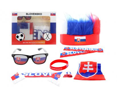 Fandiaci set Slovensko s čelenkou