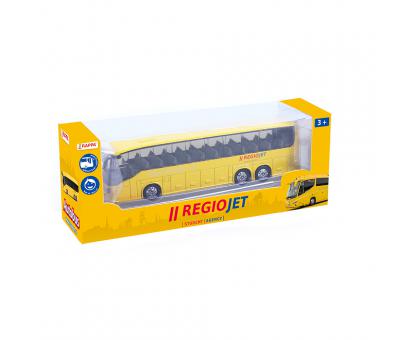 Autobus RegioJet kov/plast 18,5cm