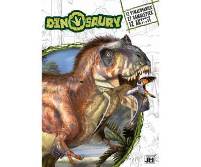 A4+ - Dinosaury+samolepky