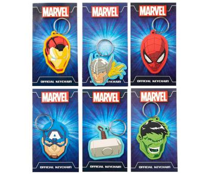 Prívesok 2D Marvel 6 druhov 6,5x12cm