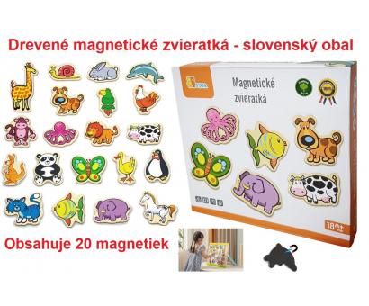 Drevené magnetky slovenské 20ks