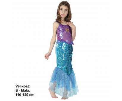 Šaty na karneval - S,Morská panna