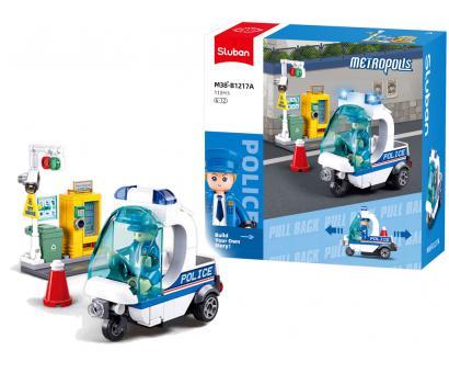 Stavebnica Policajná trojkolka