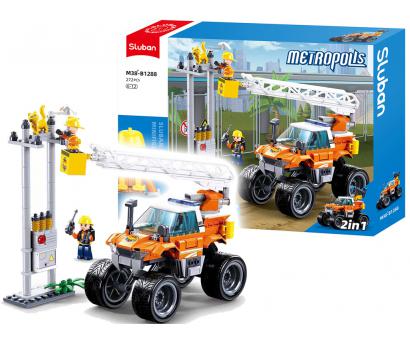 Stavebnica Metropolis Elektrikárske auto