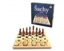 Drevené šachy 21x21cm