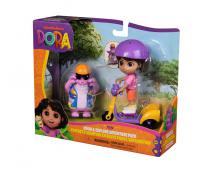 Dora set s kolobežkou 15x18cm