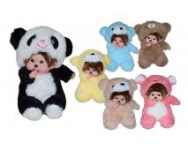 Maznáčik s kapucou mix 18cm