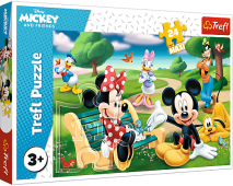 Puzzle 24 Maxi Mickey medzi priateľmi